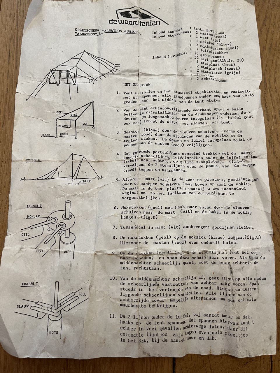 Te koop: De Waard tent Albatros