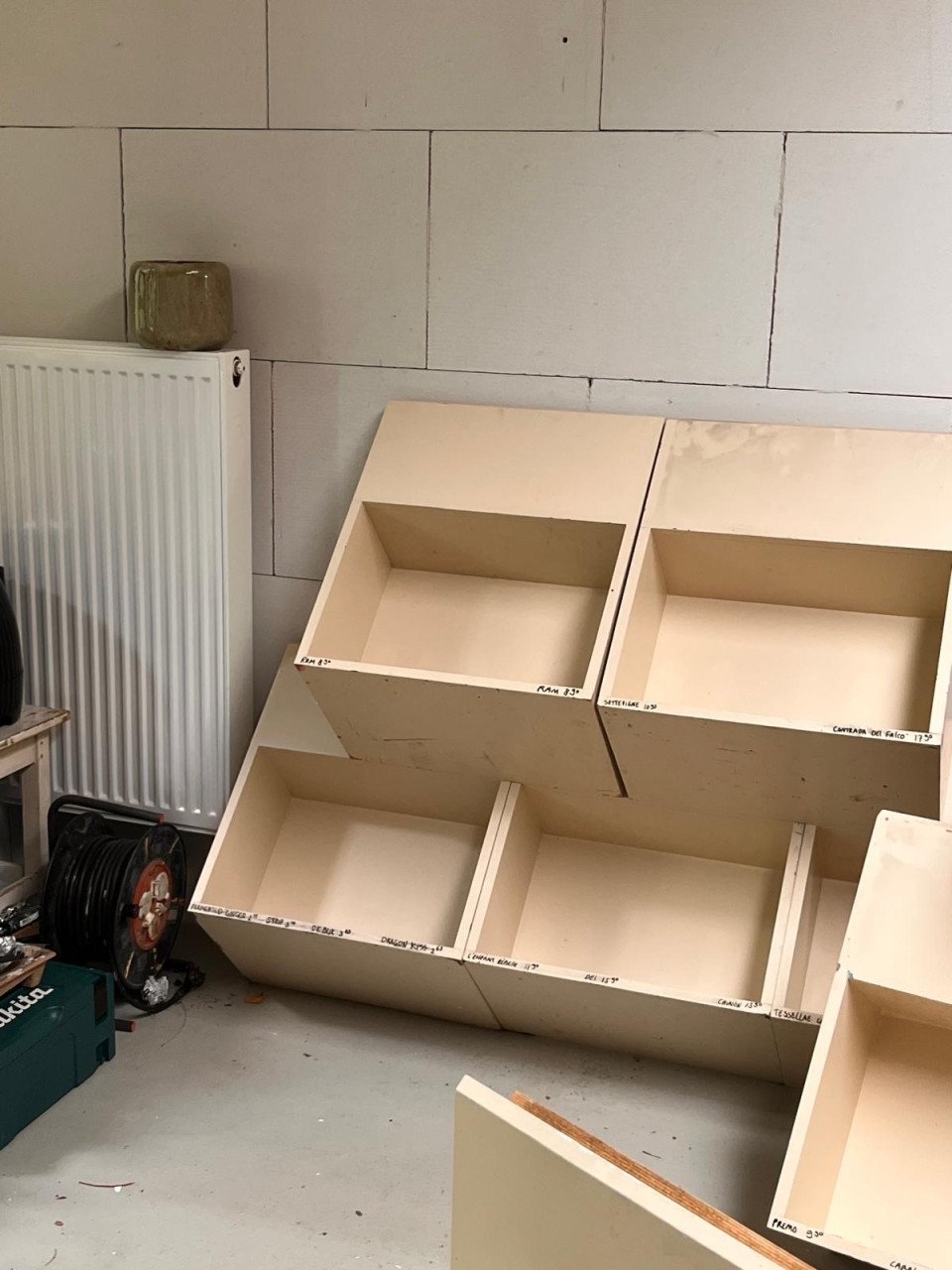 Design opbergbakken 12x