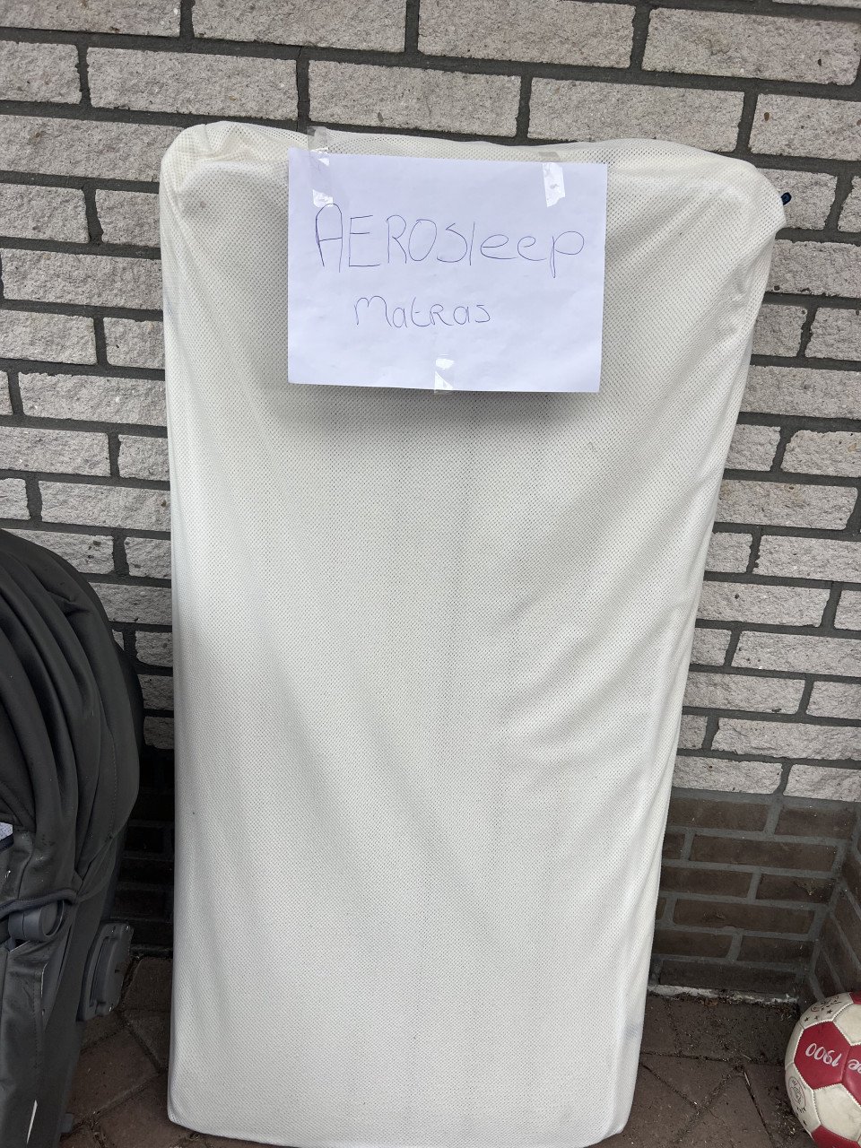 Peuter matras aerosleep met toebehoren