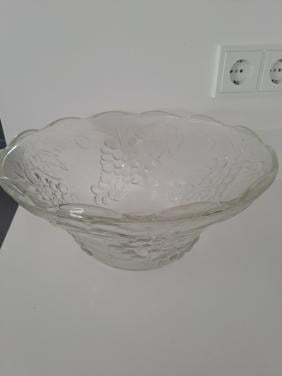 Glazen (fruit) schaal