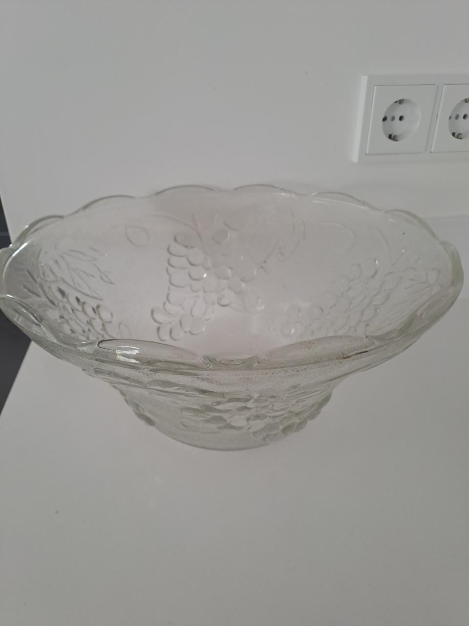 Glazen (fruit) schaal