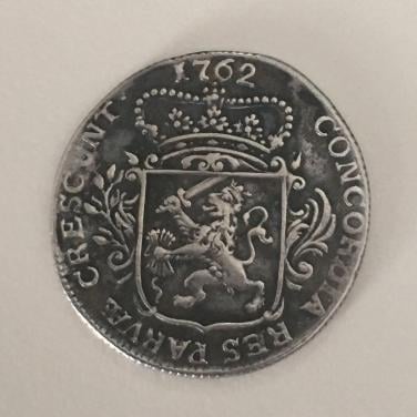 Zeeland Kwart Zilveren Dukaat 1762