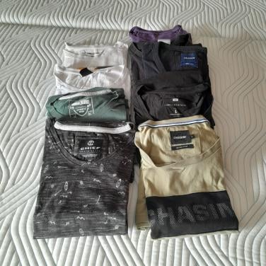 Pakket heren tshirts maat xl