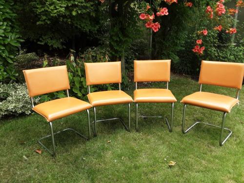 Slede eetkamerstoelen 4 stuks