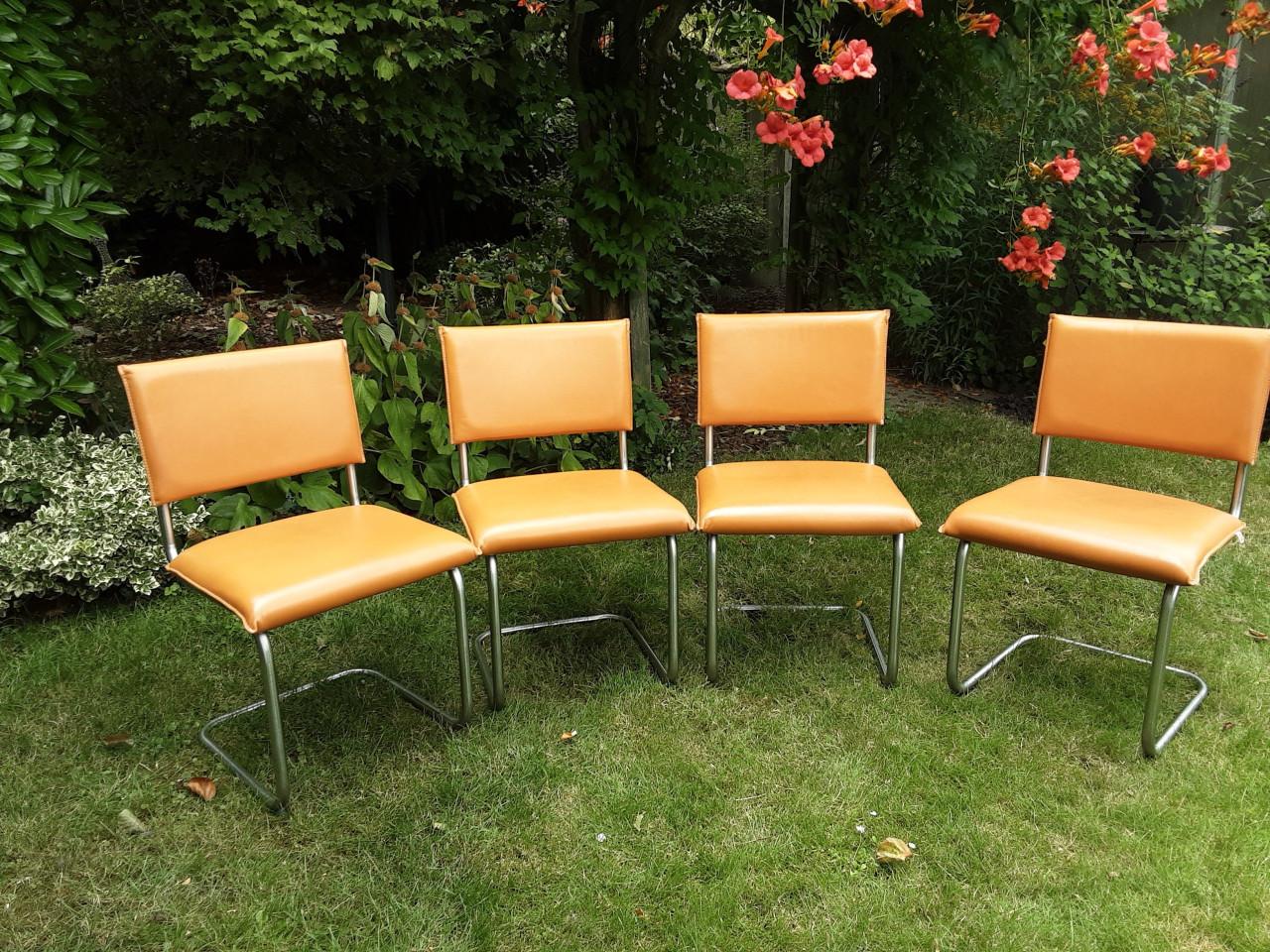 Slede eetkamerstoelen 4 stuks