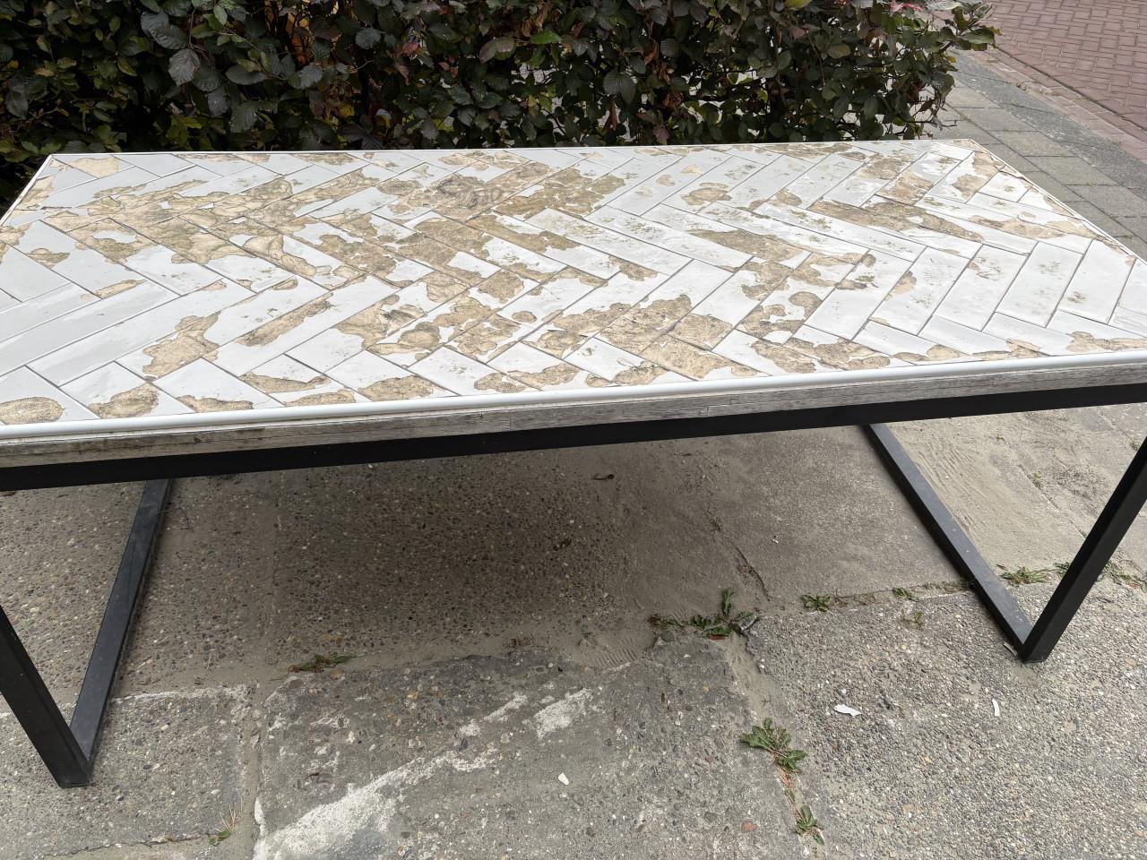 Gratis tuin/ klustafel