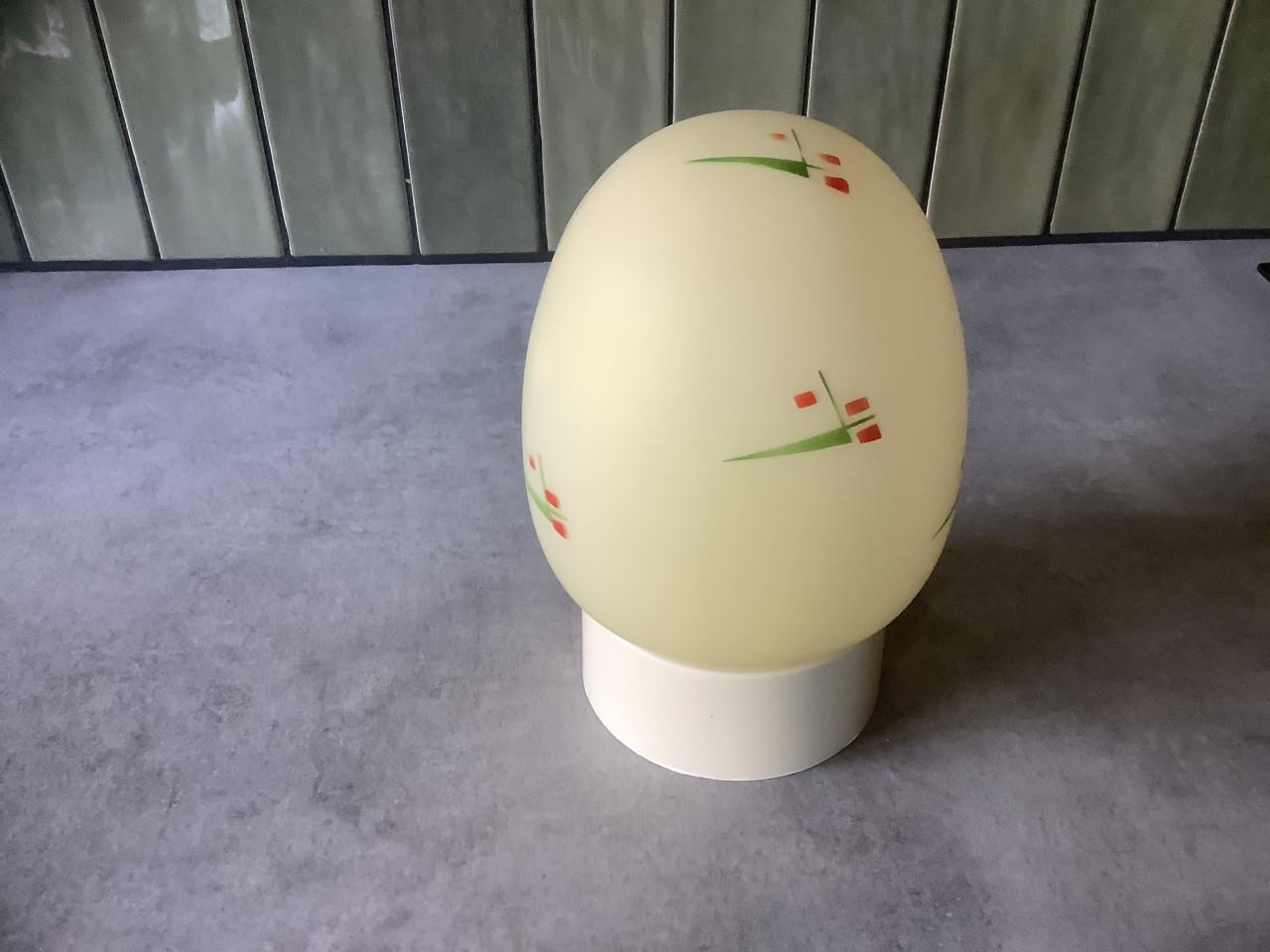 Vintage Opaalglas Plafondlamp - Jaren ‘60