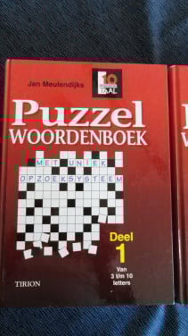 Puzzelwoordenboek deel I en II van Jan Meulendijks – BOEKEN ZIJN NIEUW