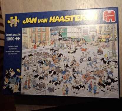 Jan van Haasteren puzzel: De Veemarkt