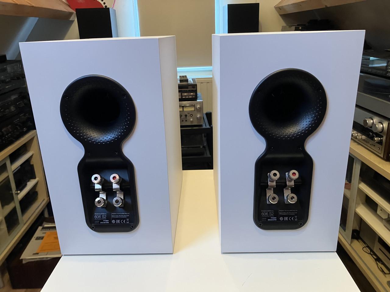 B&W Bowers&Wilkins 606 S2 Anniversary Edition 2024 wit nieuwstaat