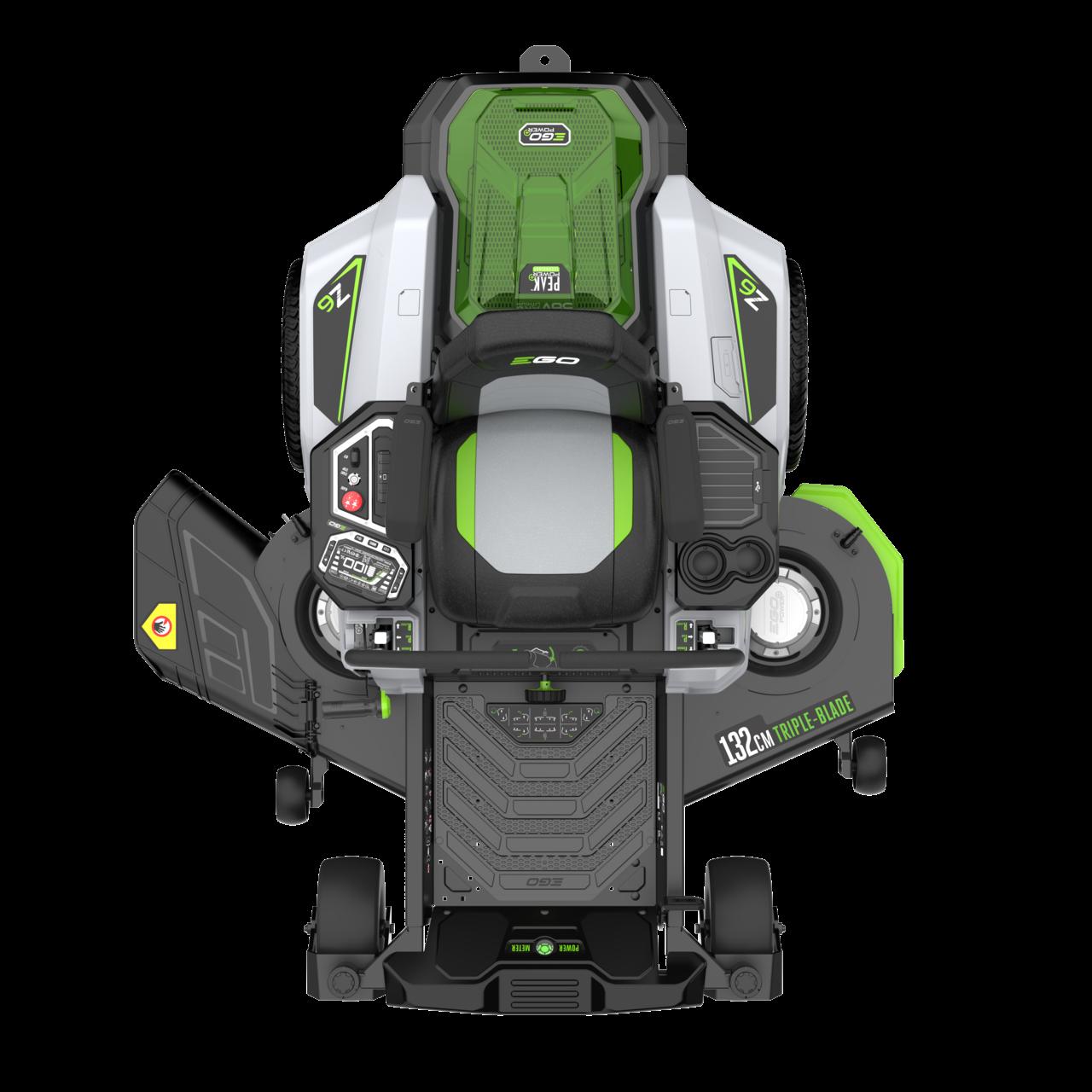 EGO zero turn zitmaaier 132cm