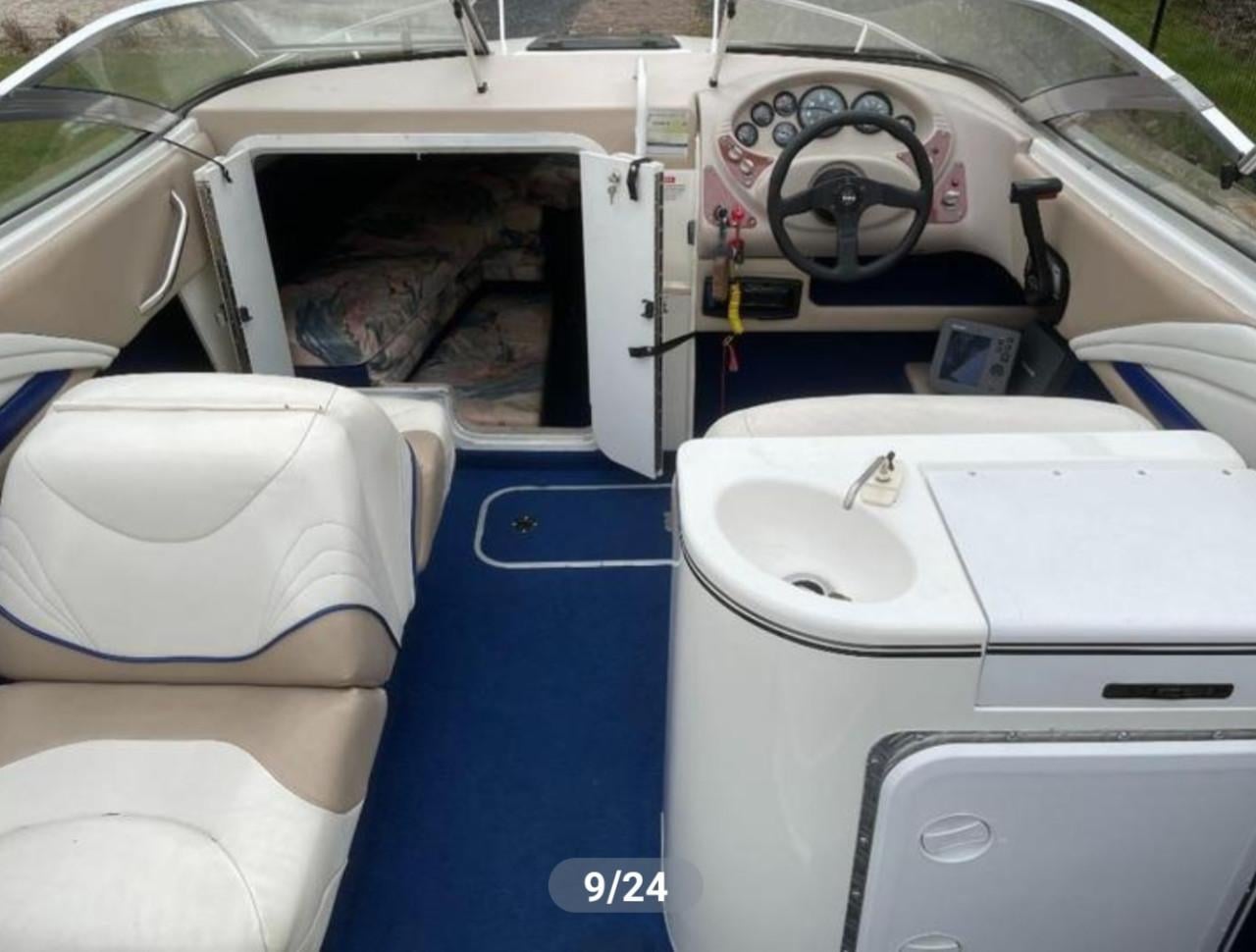 Wellcraft Excel 21 SL – Met  een kwalitatief goede dubbelassige trailer!