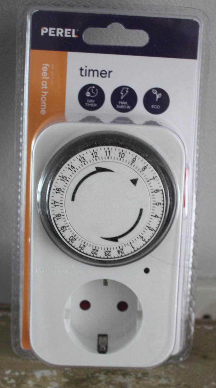 Timer nieuw in verpakking