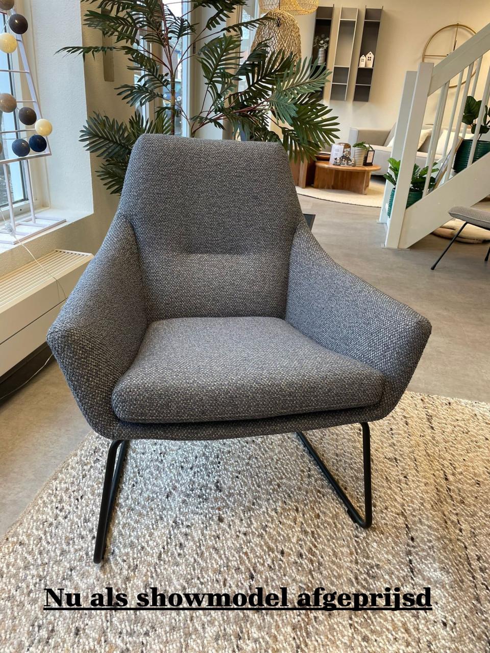 Fauteuil Kira, nu als showmodel 60% afgeprijsd