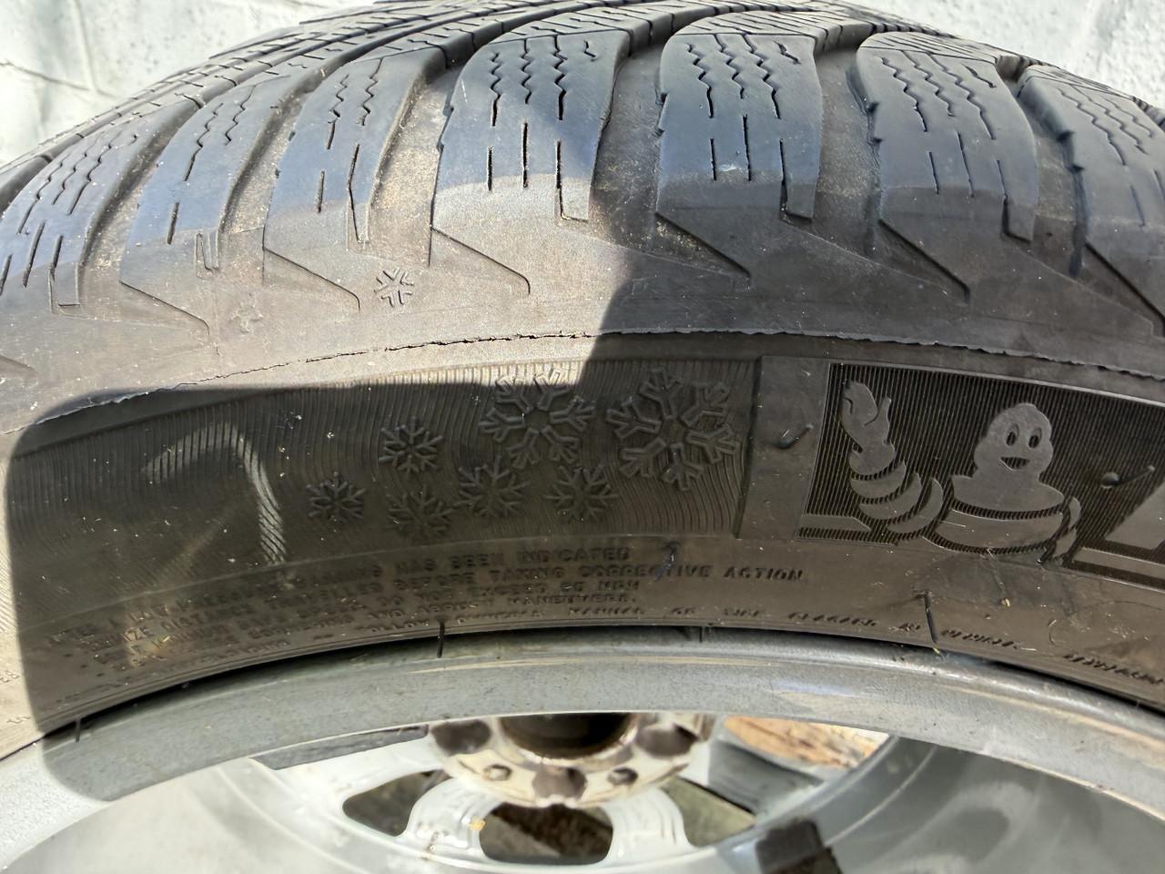Originele 17 inch Mercedes C-Klasse W205 Velgen & Winterbanden
