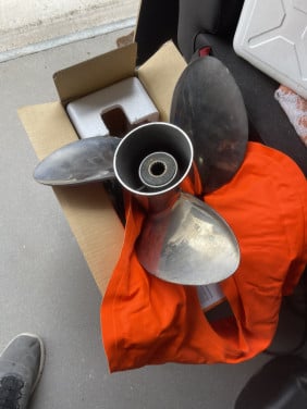 RVS schroef voor Suzuki 150 t/m 200 pk
