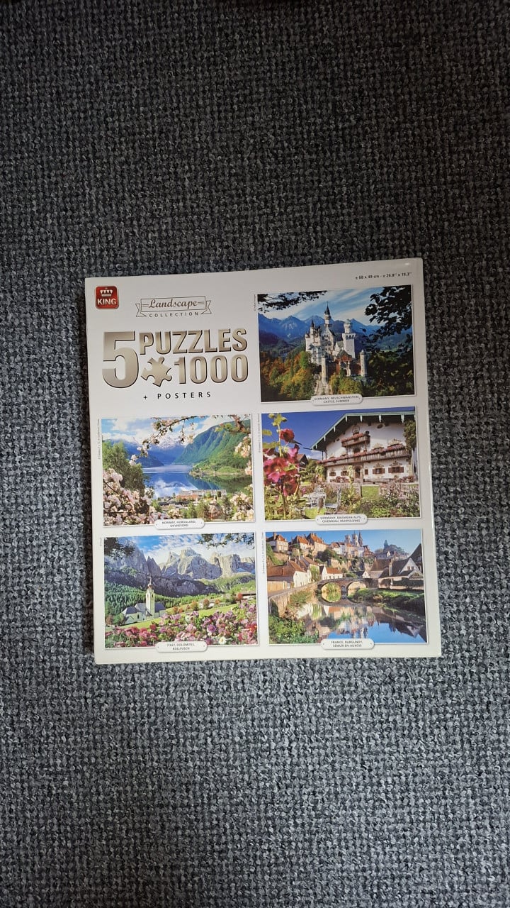 King puzzels 1000 stukjes