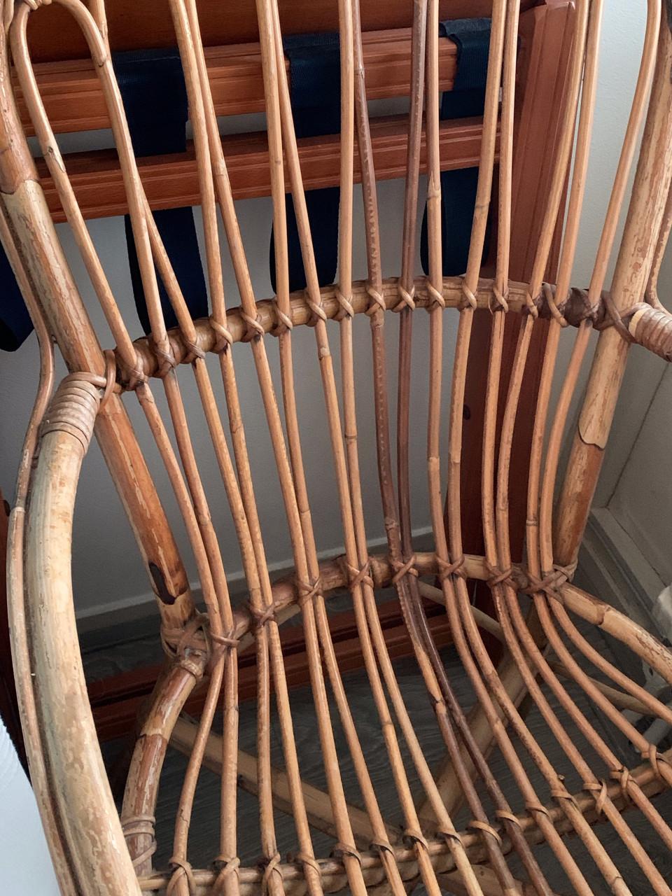 Rotan stoel ( dames model)