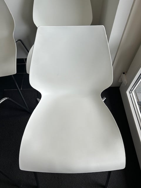 Kartell Maui stoelen wit 7 stuks