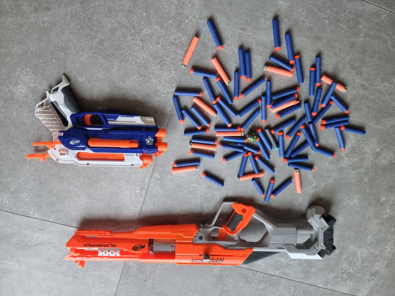 NERF GEWEER EN NERF PISTOOL