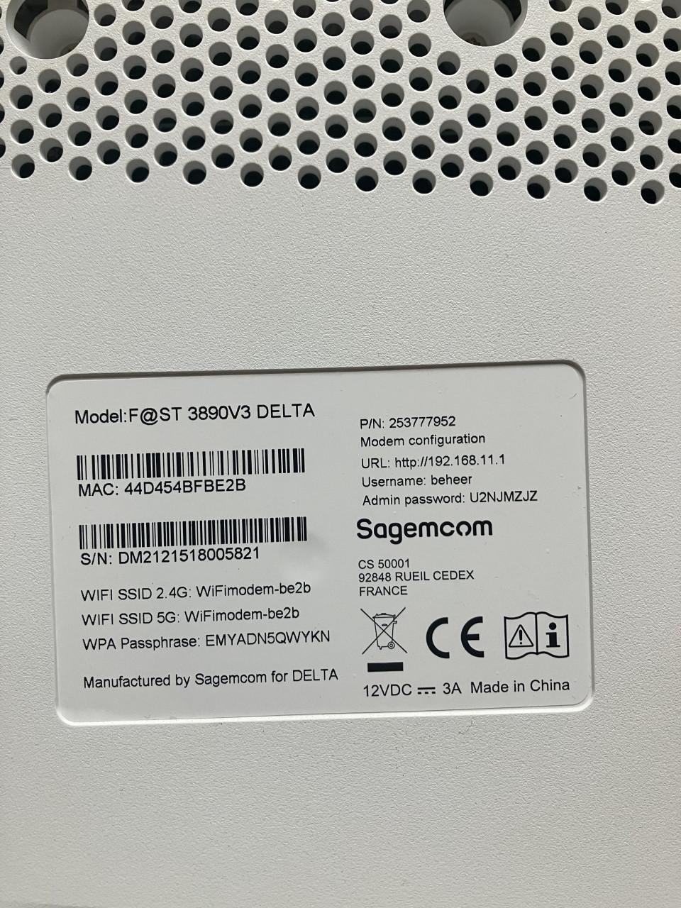 Modem Sagemcom