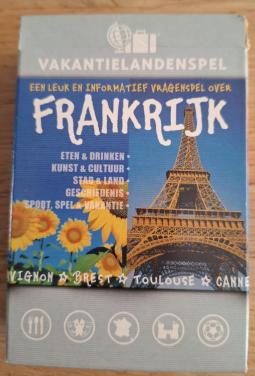 Vakantielandenspel: Frankrijk! Een leuk en informatief vragenspel over Fr.