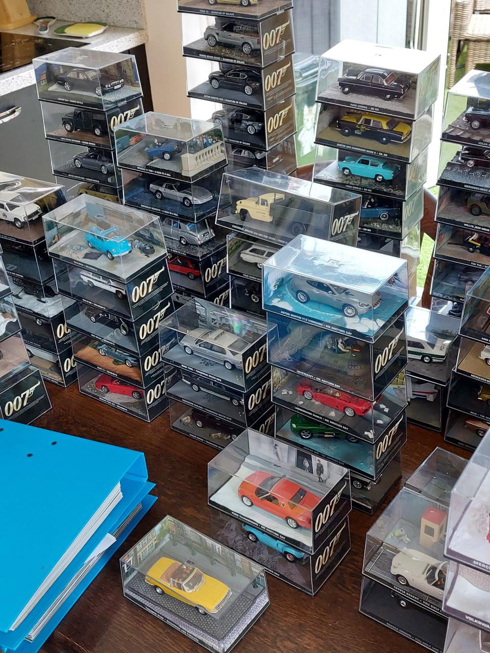 Collectie van James Bond Cars