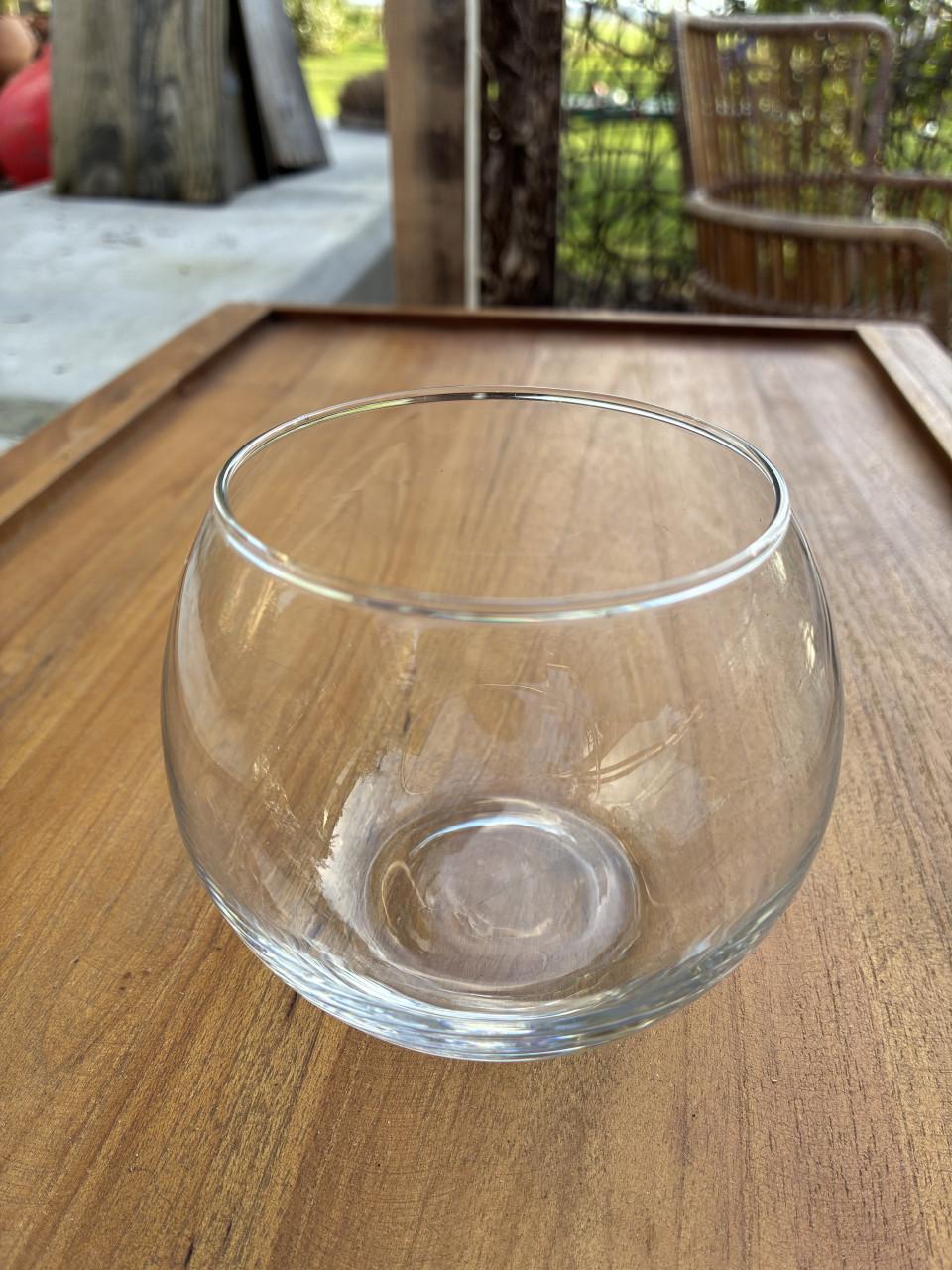 Hobby glas voor decoupage kaarsenhouder