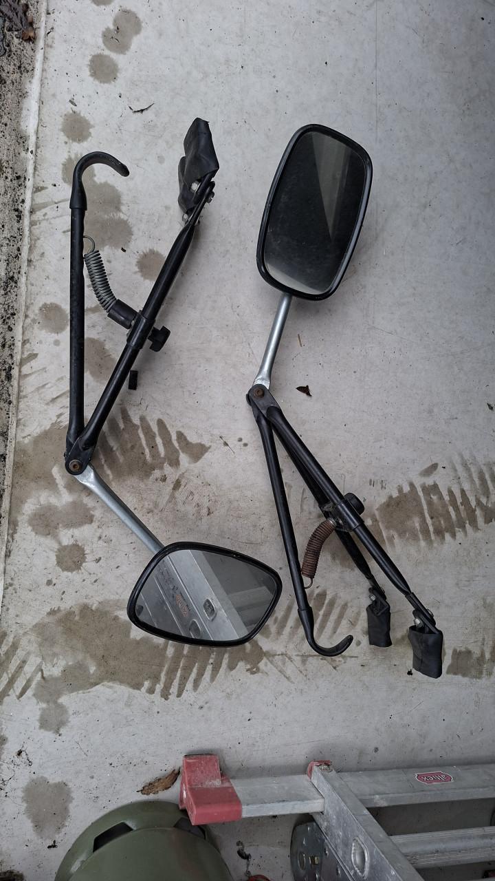 Caravan spiegels voor young/old-timer