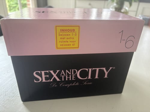 DVD box sex and the city