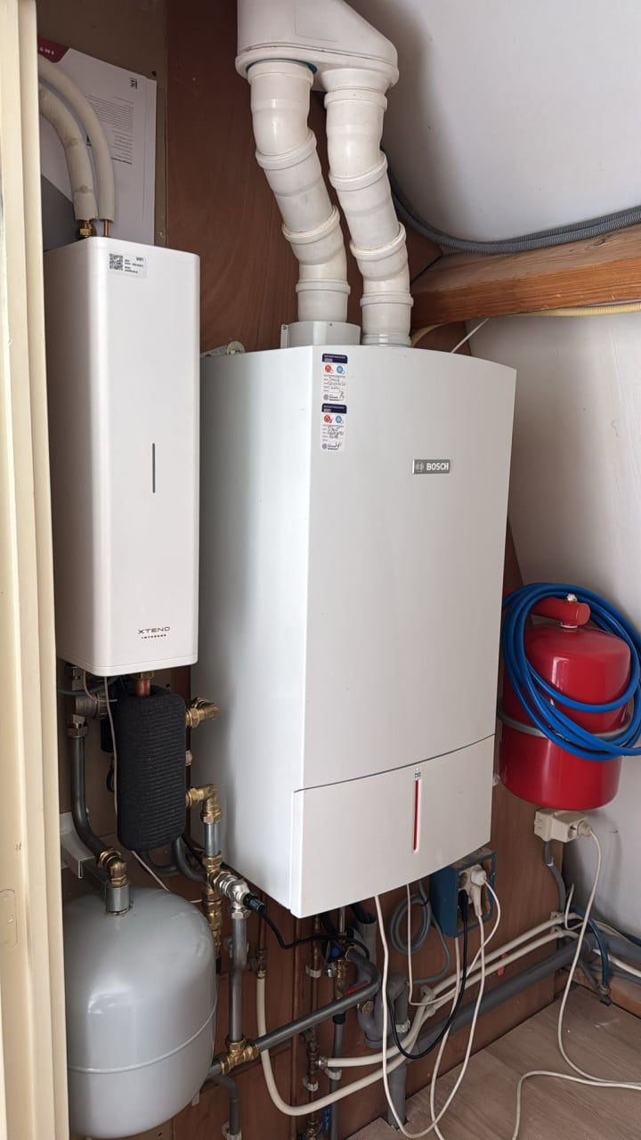 Warmtepomp Intergas hybride Xtend Cool Grey 5 kW