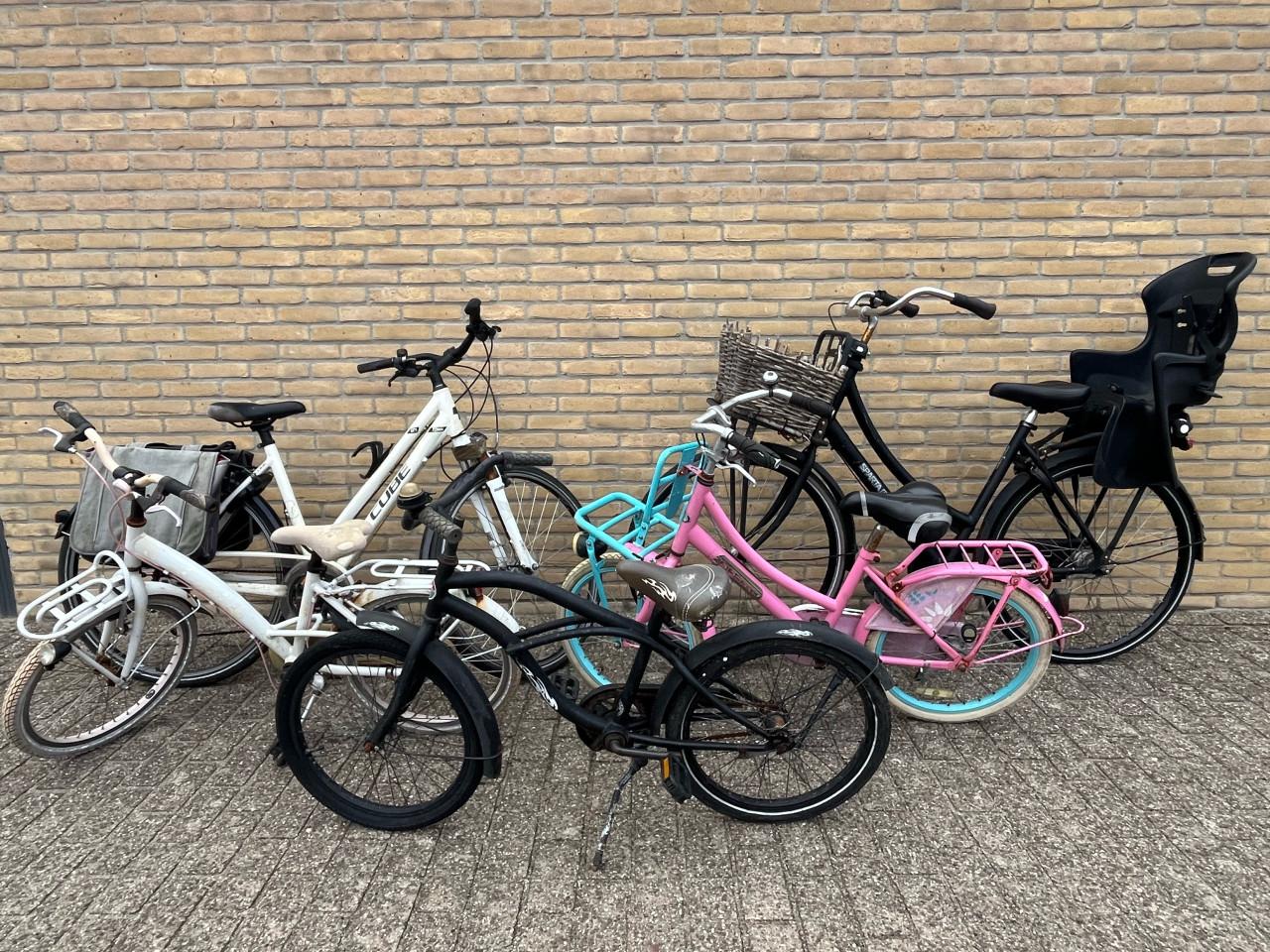 5 fietsen te koop partij