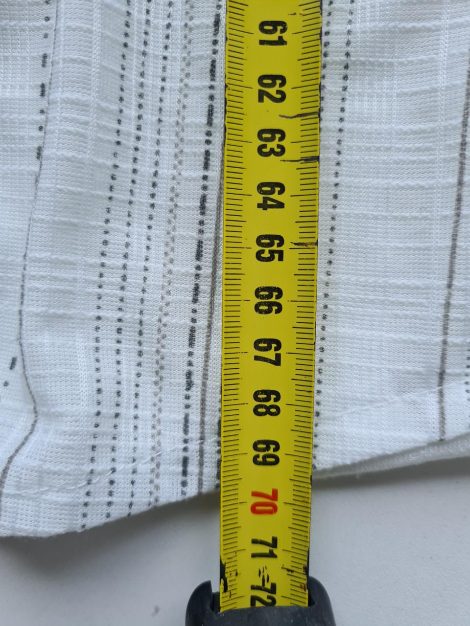 Witte / creme blouse met korte mouwen van JH  Maat L