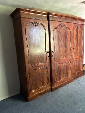 Mahoniehouten kast