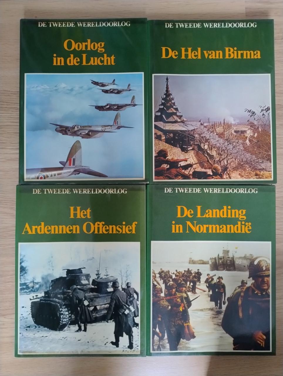 Complete serie boeken (25 delen) over de Tweede Wereld Oorlog