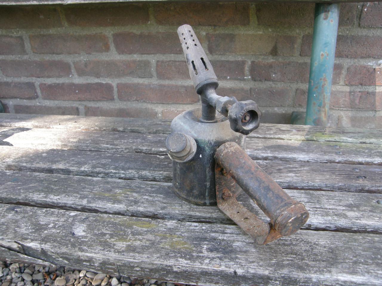 Koperen brander