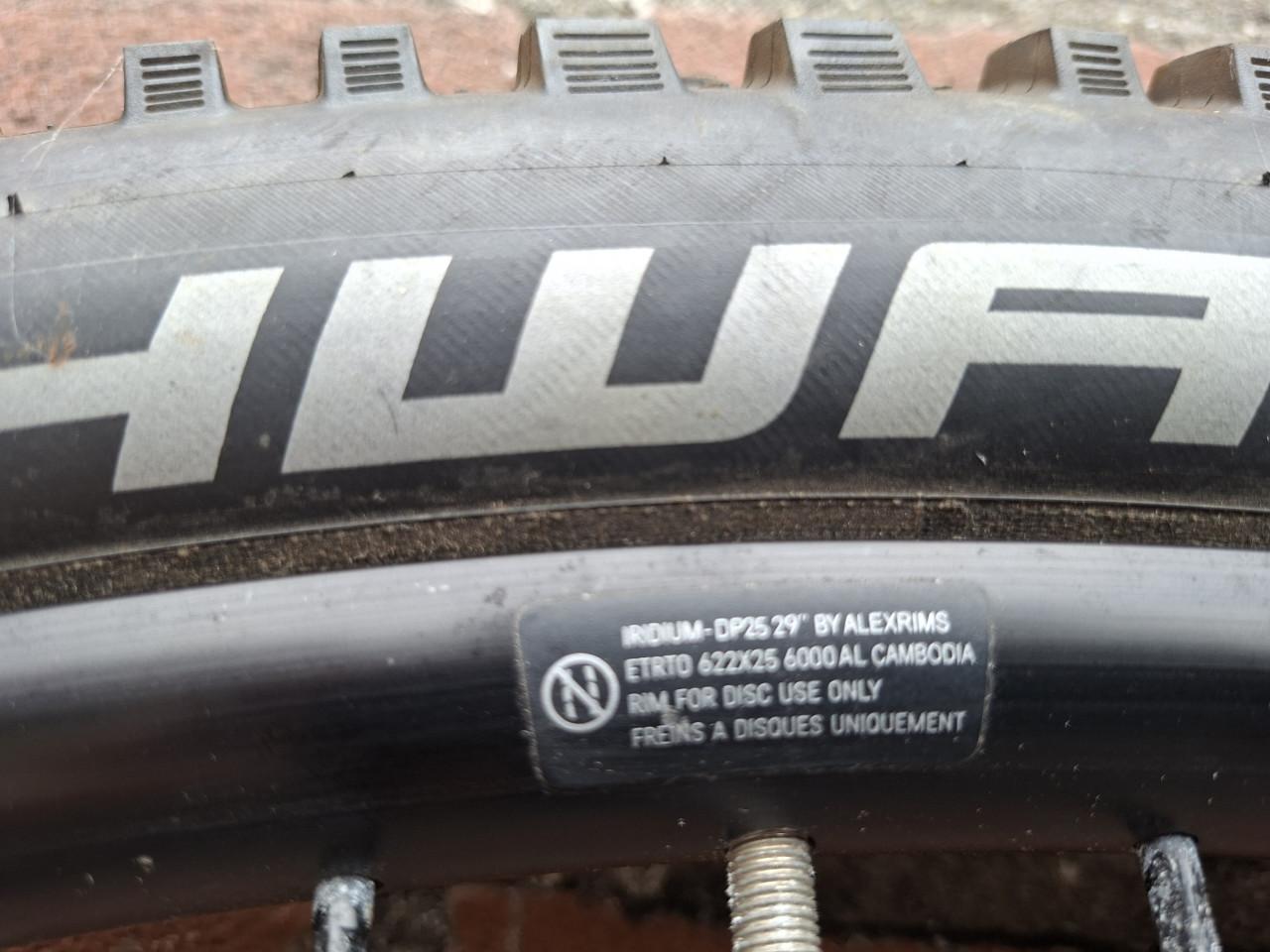 Mountainbike wielset boost