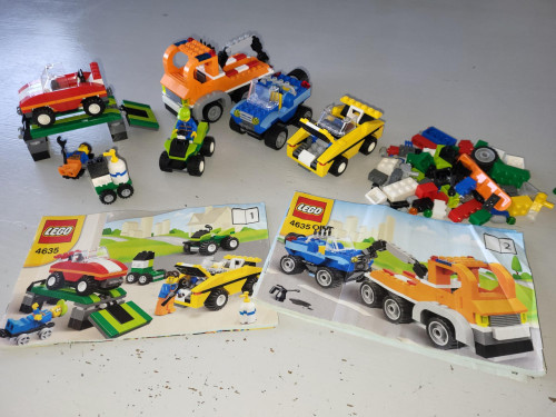 Lego spelen met voertuigen 4635