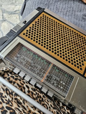 Prachtige ITT schaub-lorenz RC 2000 transistorradio met cassette...