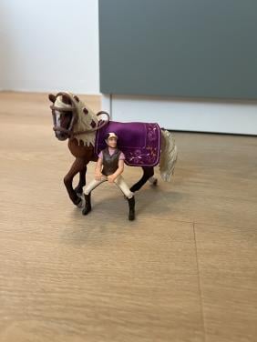 Schleich Horse Club paard met ruiter