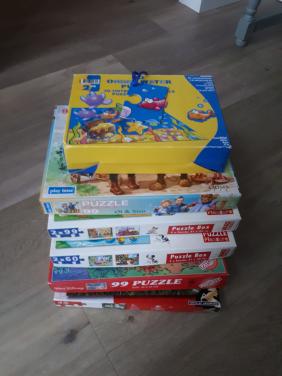 Kinderpuzzels 8 stuks