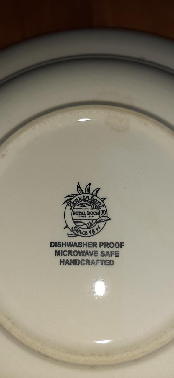 6 Boerenbont diepe borden