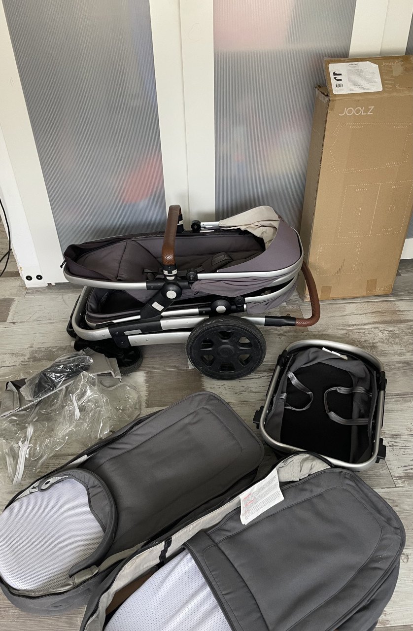 Mooie Joolz duo 2 kinderwagen met uitbreidingsset