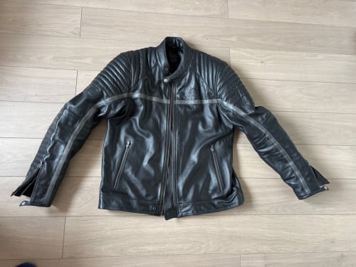 Rukka Yorkton Motorfiets leren jas maat 56
