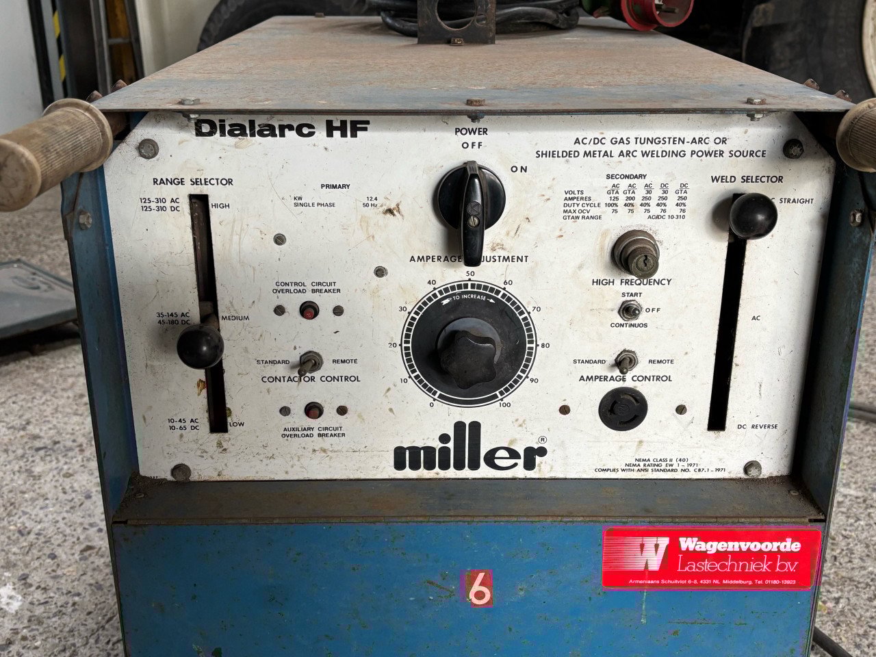 Lasapparaat 380Volt 310 Ampere