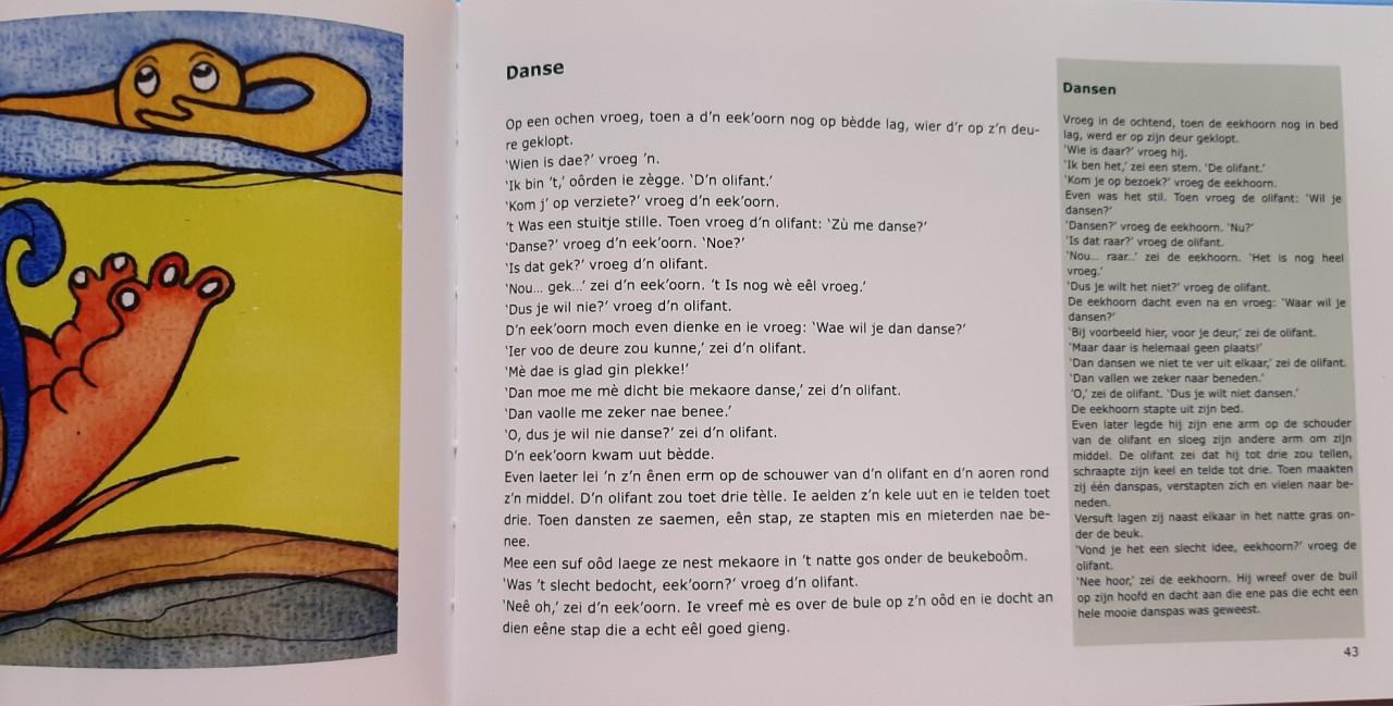 "Meschien wè" , 19 verhalen van Toon Tellegen in het Zeêuws!