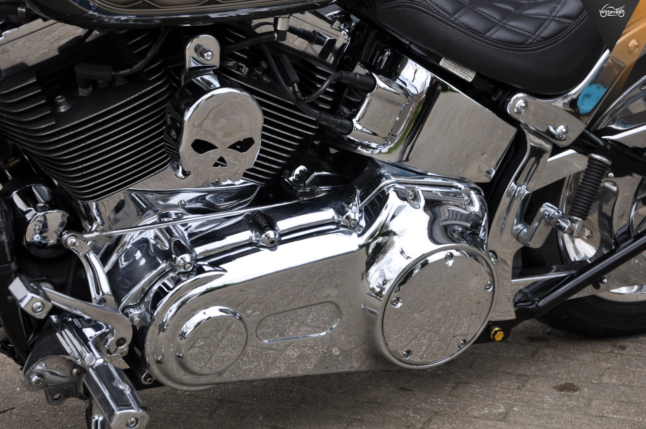 Harley Davidson FXSTC Softail Custom 96 Zeer speciale motor!