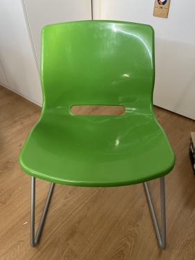 Groene stoel