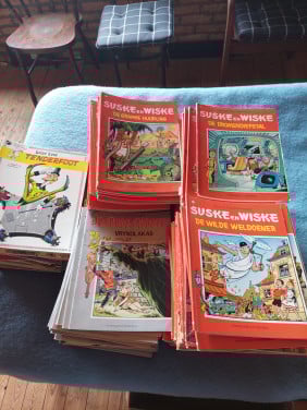 250 stripboeken te koop