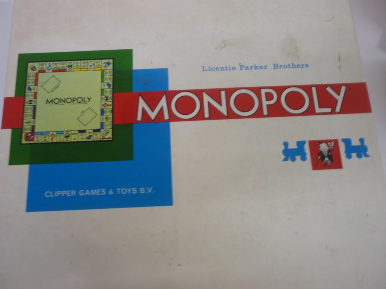 OUD Monopoly spel  Licentie Parker Brothers